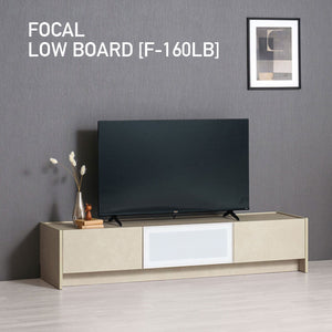 綾野製作所 FOCAL フォーカル ローボード 幅160cm ラッピング 板扉