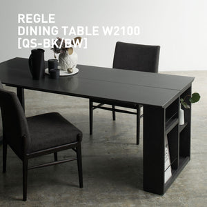 綾野製作所 REGLE レグル ダイニングテーブル 幅210cm セラミック 分割