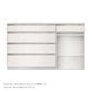 SW キッチンカウンター 幅160cm 高さ96.3cm（4段引出し 幅100cm + 引出し + オープン 幅60cm）