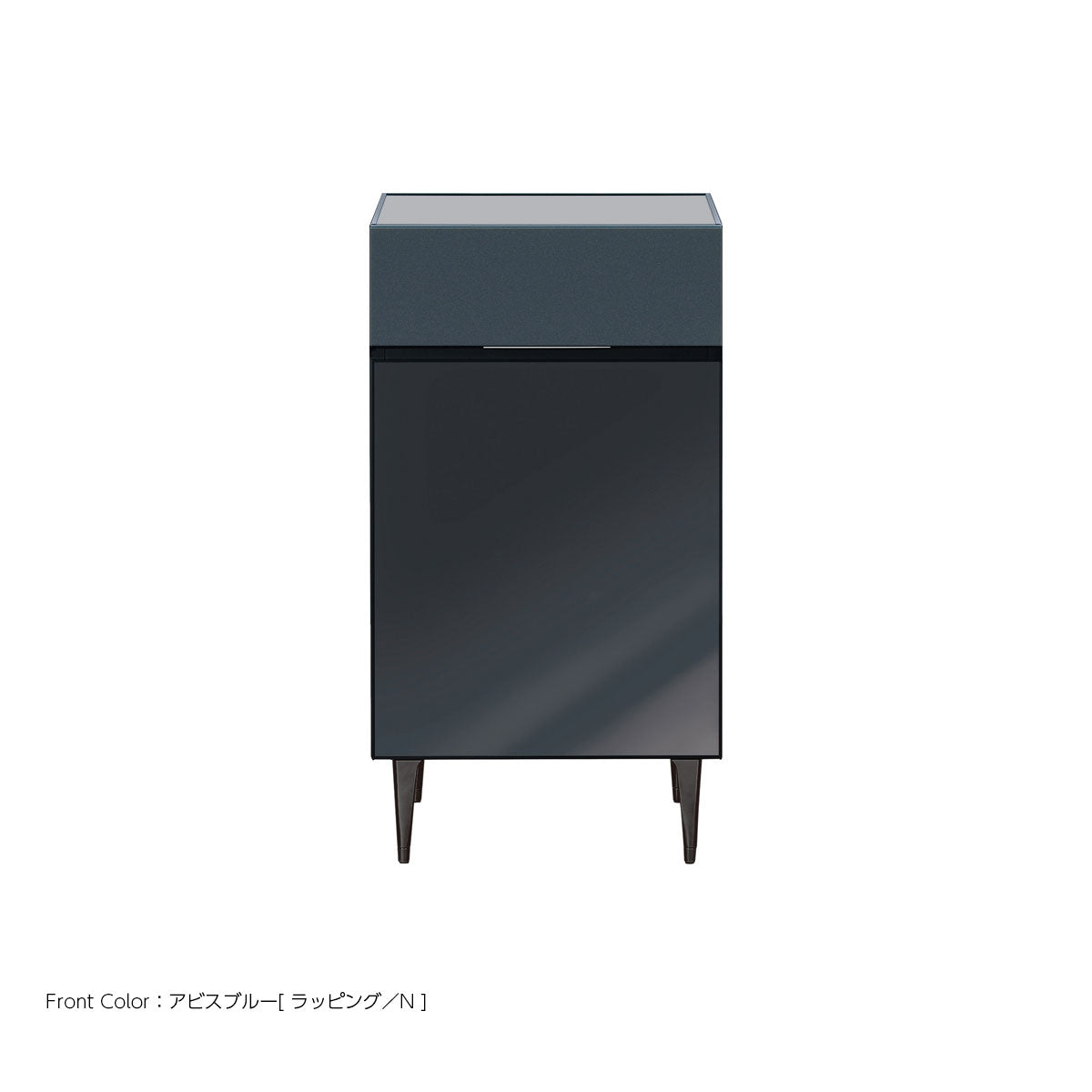 AYANO（綾野製作所）サイドボード　ゼノ ノワール ZL-120AD 綾野製作所 ゼノノワール 幅80cm 120cm サイドボード 板扉 引出し