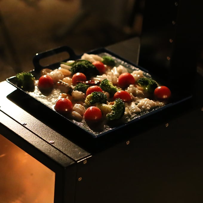 ホーロー鉄Pan【オリーブグリーン】鉄板 鉄板プレート