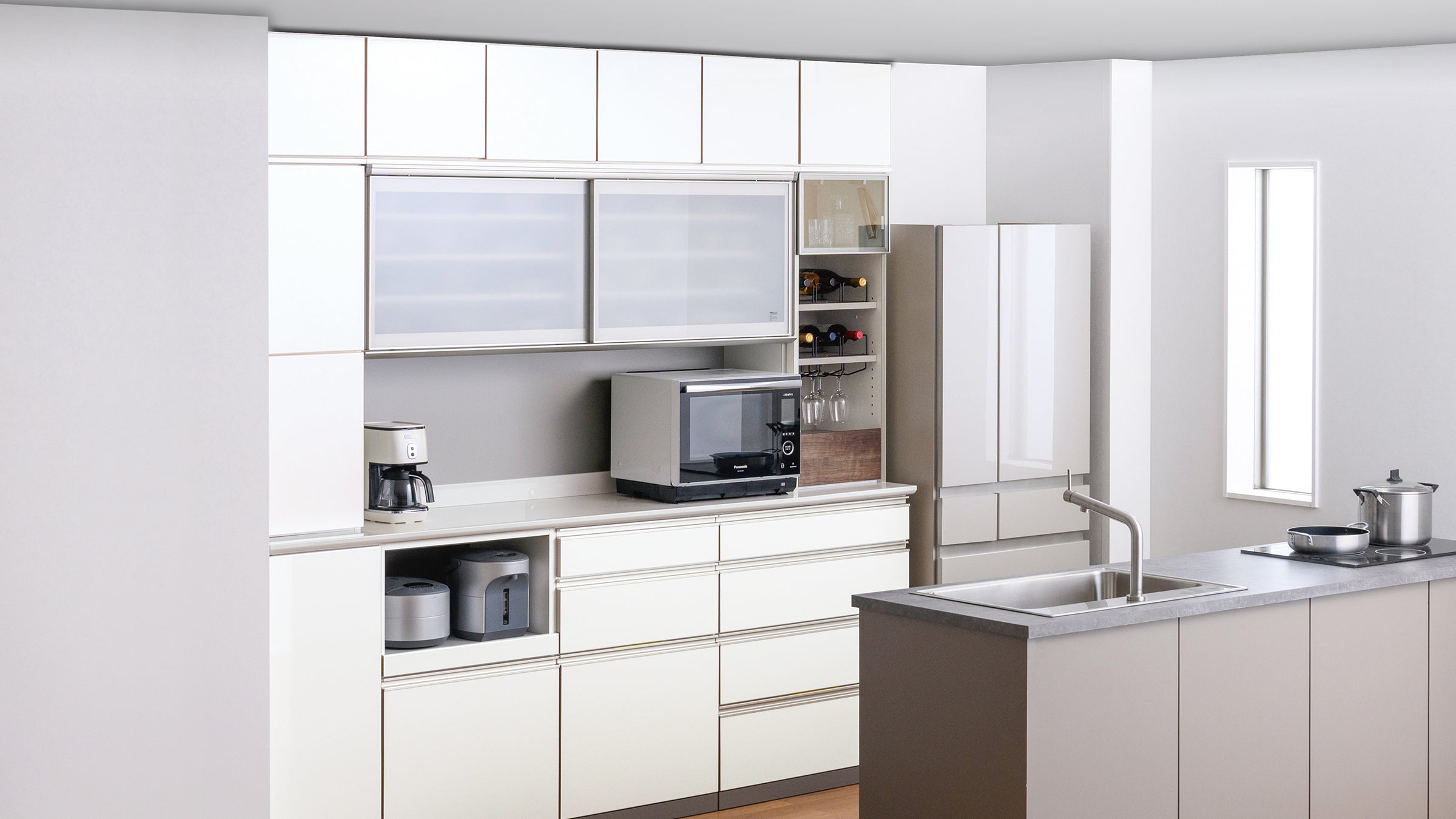 キッチン収納の選び方｜ユニット式食器棚｜3つの購入ステップ｜綾野