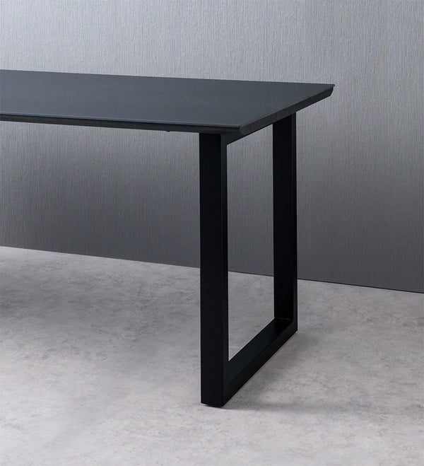 黒小口天板×黒スクエア脚