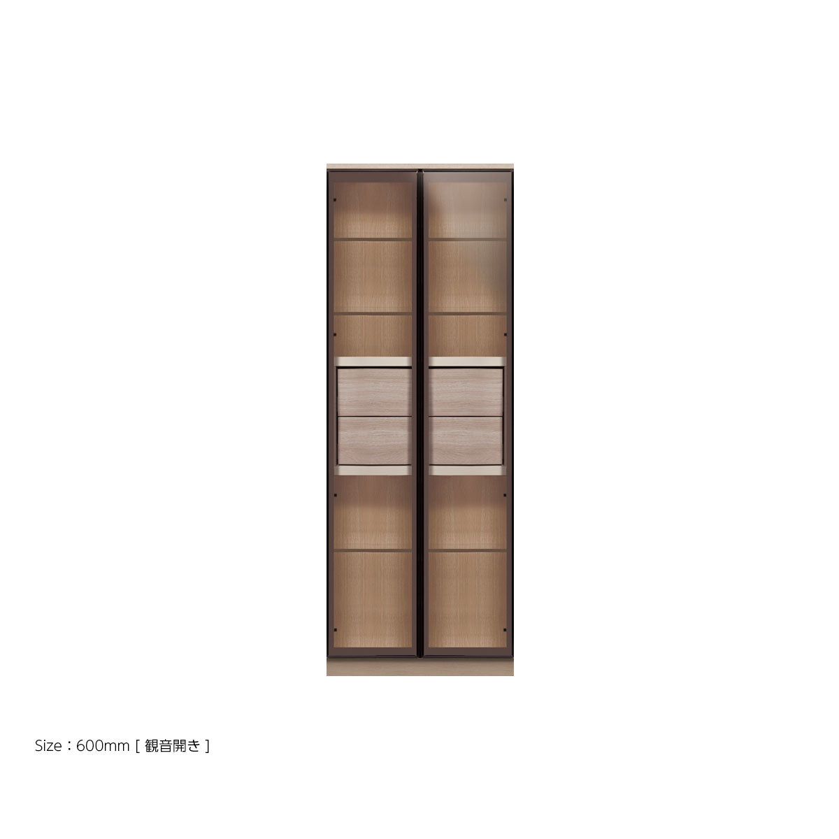 ALICIA アリシア トールキャビネット 観音開き 高さ1650mm【RE-E】